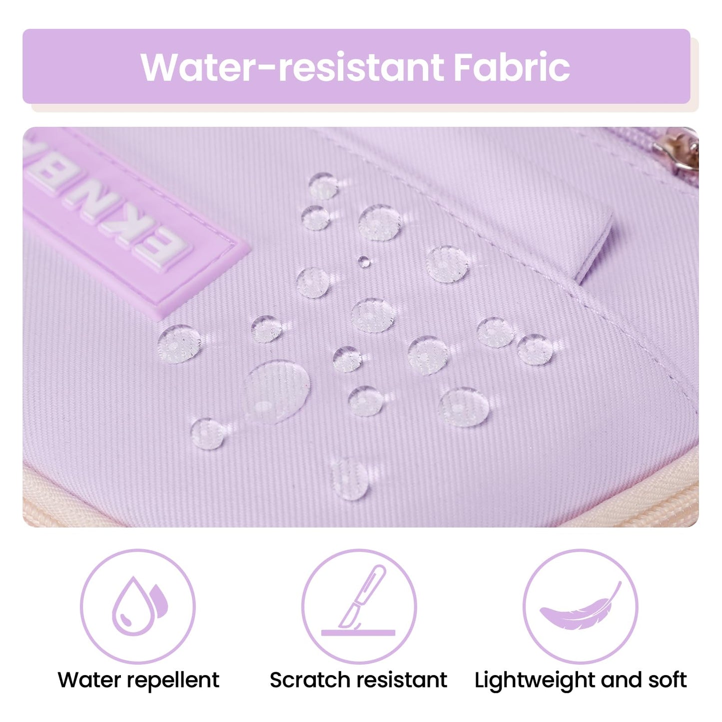 Tanou Schulrucksack Mädchen Schulranzen Kinder der 3.-7. Klasse, Rosa | Große Kapazität Schulrucksack Teenager, Leichter Nylon Mädchen Schultasche für Schule Reisen