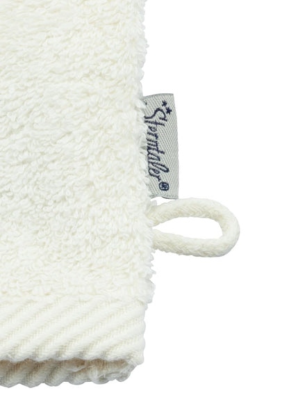 Sterntaler Waschlappen 2er Pack Bauernhof - Frottee Babywaschhandschuh aus saugfähiger, weicher Baumwolle, sorgt für Spaß beim Baden und Duschen - Baby und Kinder Waschlappen, steingrün