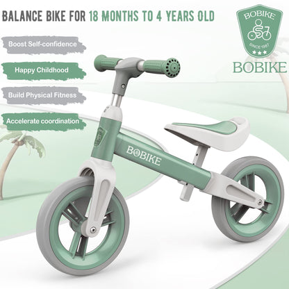 MHCYLION Laufrad ab 1.5-4 Jahre bis zu 25 kg, Lenkrad und Sattel höhenverstellbar, Lenkradschloss, Ultraleicht Kinderlaufrad Balance Fahrrad für Jungen Mädchen - Meloni2