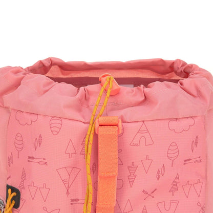 Kinder Wanderrucksack Kinderrucksack mit Brustgurt gepolsterte Schultergurte wasserabweisend, 14 Liter/Big Outdoor Backpack Sunny Explorer Rose/pink