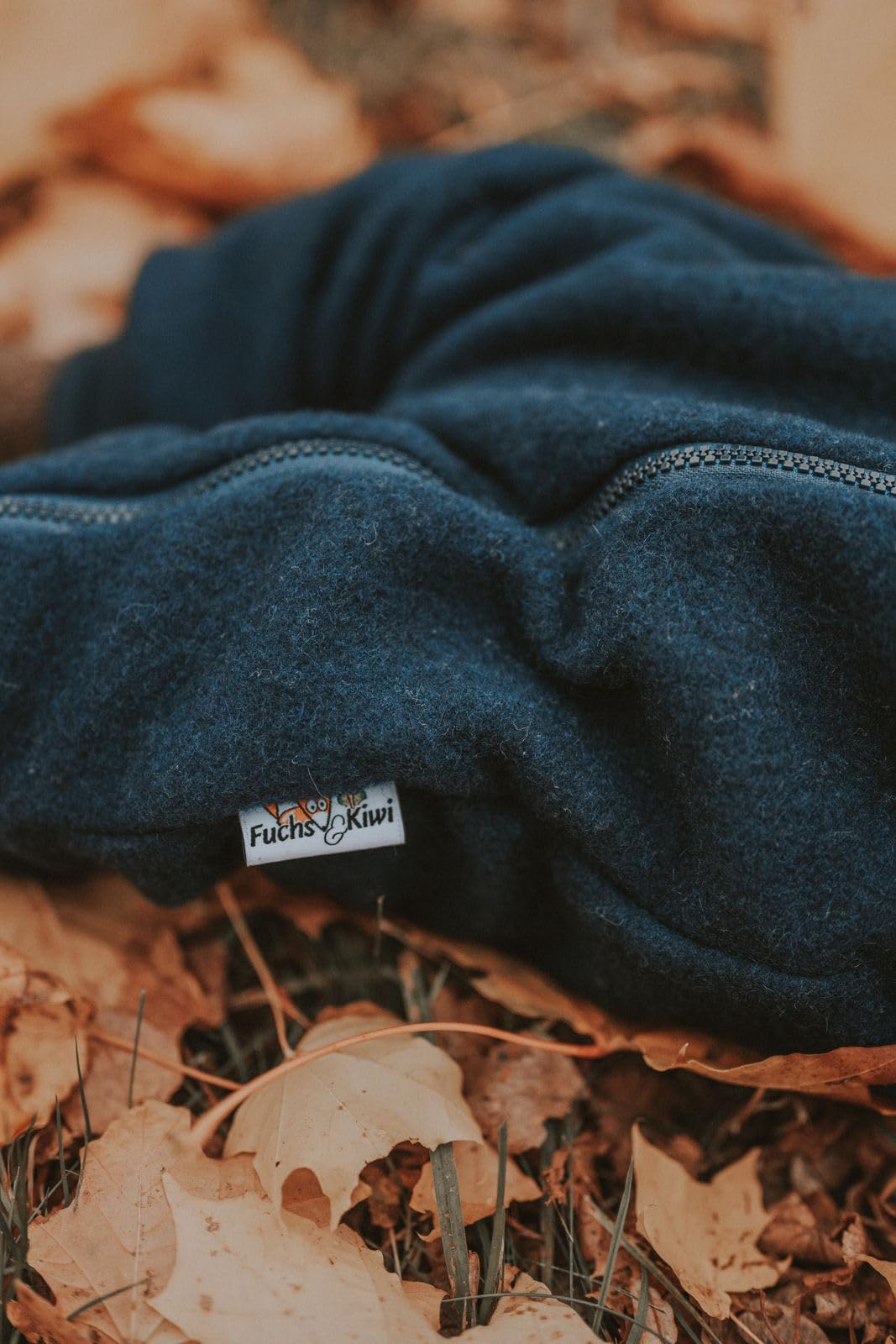 Fuchs & Kiwi Walkoverall Baby Boys - Natural Virgin Wool & Jersey Lining - Oeko-Tex, Skin-Friendly - Handmade in Berlin - Wool Walk Overall Baby & Toddler - Winter & Autumn