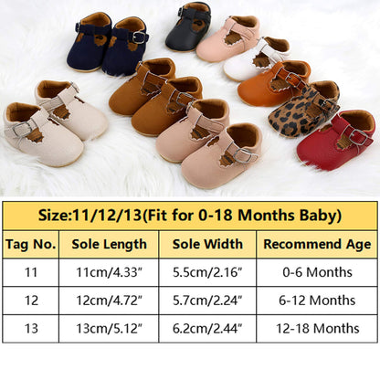 RVROVIC Baby Mädchen Mokassins Prinzessin Mary Jane Flache Kleider Schuhe Premium Leichte Weiche Sohle Krippe Schuhe Kleinkind Schuhe