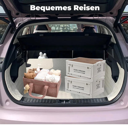 Wickeltasche Organizer, Wickeltisch Organizer, Tragbarer Wickelkorb mit abnehmbaren Fächern, Plüsch Wickeltisch Organizer mit Griffen, Baby Aufbewahrungskorb für Wickel- und Babysachen