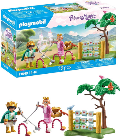 PLAYMOBIL | Princess Magic | Prinzessinnenschloss mit Königspaar | Prinzessinnen Spielzeug | Schloss Spielset | Märchen Spielzeug für Kinder ab 4 Jahren | 71845