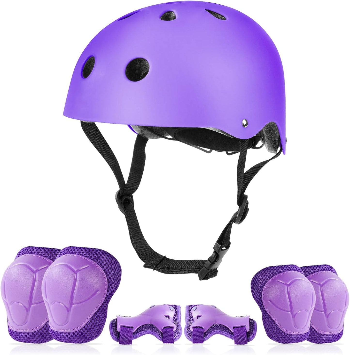 Flintronic Children's Bicycle Helmet, Children's Helmet, Bicycle Helmet for Children, Adjustable Skateboard Helmet for Bicycle, Skateboard, Scooter, Skating, Scooter, BMX for 2-13 Years