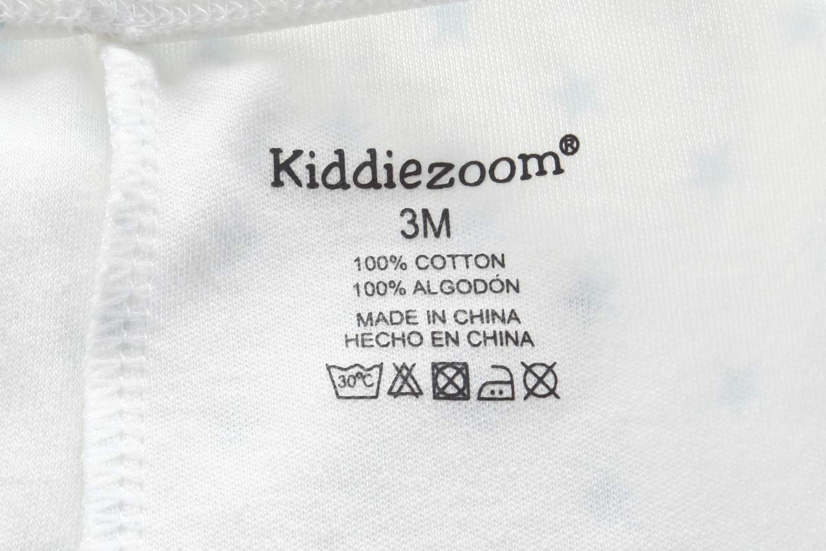 Kiddiezoom Unisex Babyhose für Mädchen Jungen Baby Jogginghose, 4er-Pack
