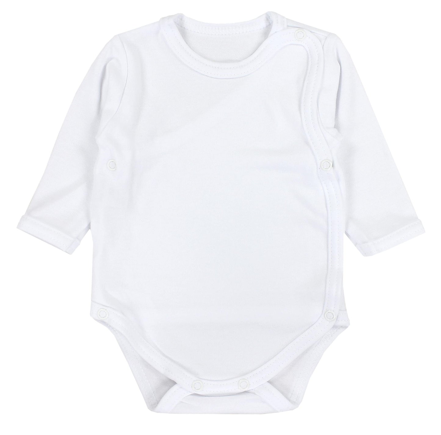 TupTam Baby Body Langarm – Wickelbody Langarm für Jungen & Mädchen, 5er Pack, 100% Baumwolle, OEKO-TEX