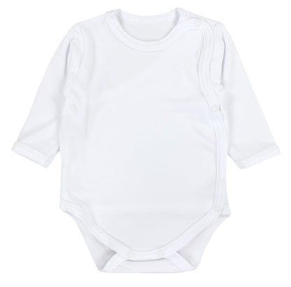 TupTam Baby Body Langarm – Wickelbody Langarm für Jungen & Mädchen, 5er Pack, 100% Baumwolle, OEKO-TEX