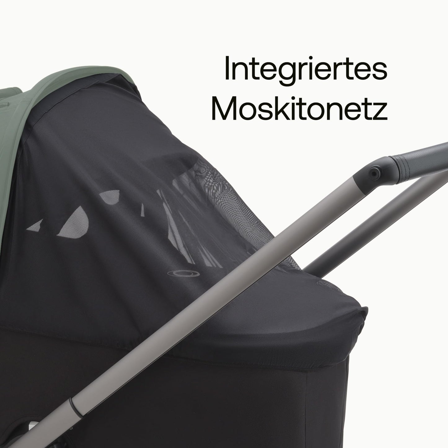 Bugaboo Dragonfly Sonnendach mit Lüftungsfenstern, ausziehbar für zusätzlichen und optimalen Sonnenschutz, wasserabweisend, Deep Indigo