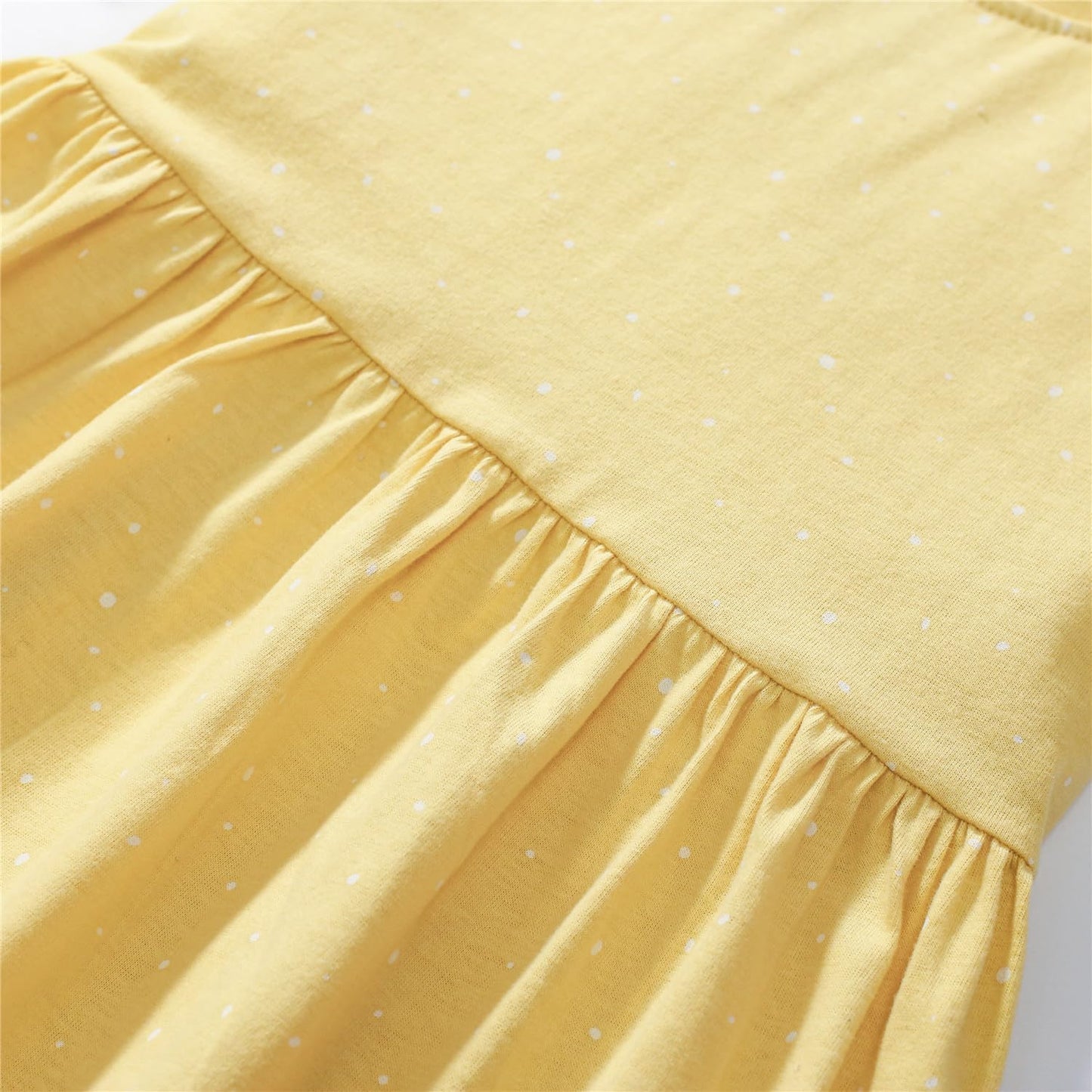 Kleinkind Mädchen Kurze Ärmel Ostern Kleid Baumwolle lässig Jersey Shirt Playwear Applique Kleid