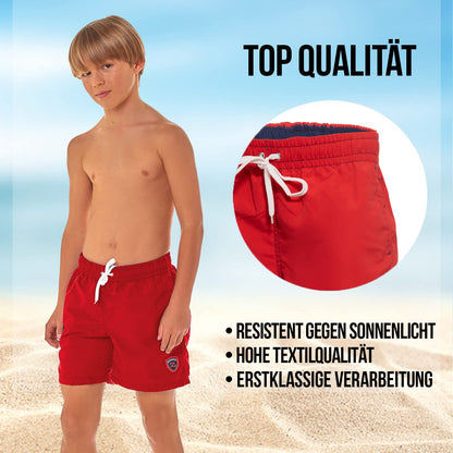 Zagano Boys' Quick-Drying Swimming Trunks Sports Trousers Boys Kids Swimwear Size 128-164
