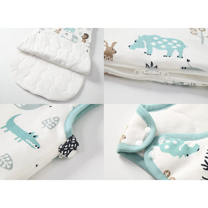 Baby Winter Sleeping Bag, Toddler Sleeping Bag, 2.5 Tog Sleeping Bag, 100% Cotton, Various Sizes from Newborn to 18 Months, All-Year-Round Sleeping Bag