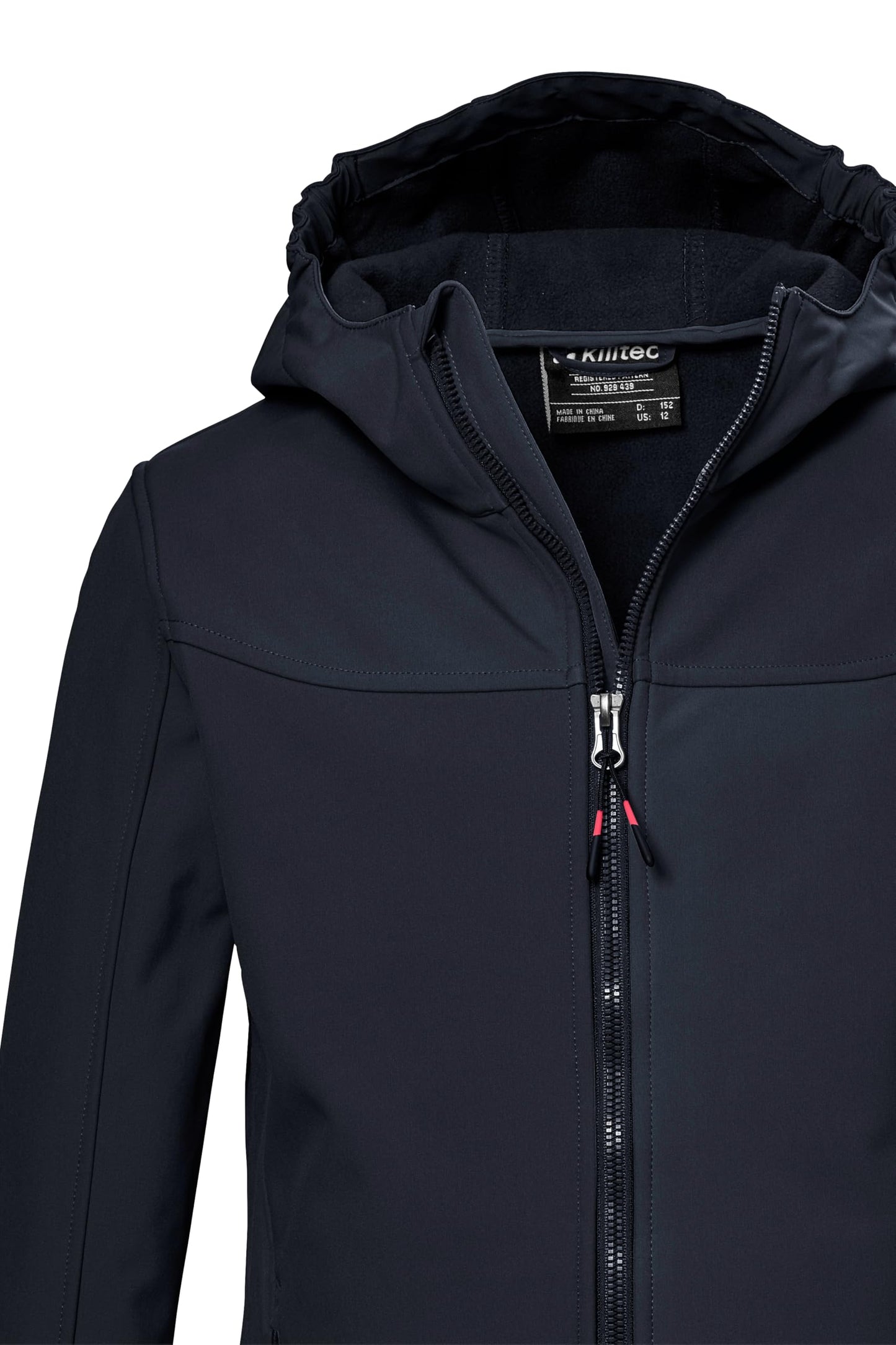 Killtec Mädchen Kos 145 Grls Sftshll Jckt Softshelljacke/Outdoorjacke mit Kapuze