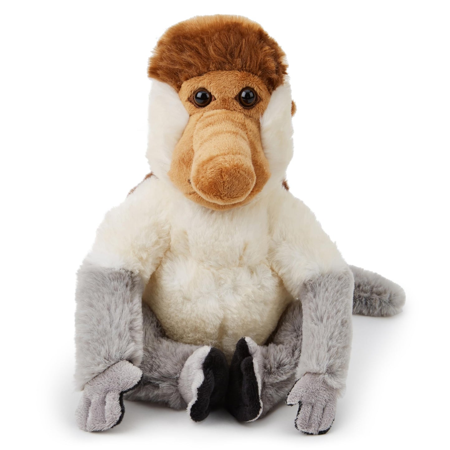 Zappi Co Rhinoceros Rhinoceros Plush Toy (22 cm) Horned Miracle - Soft, Cuddly, 100% Recycled - Mighty African Friend