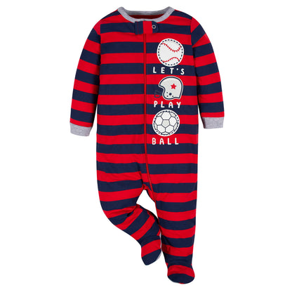 Gerber Baby Jungen Sleep ‚N Play Socken Baby und Kleinkind Schläfer 4er Pack