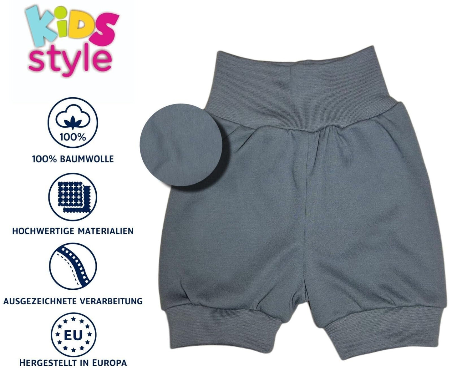 Baby Mädchen Sommer Shorts aus Baumwolle Kurze Hosen