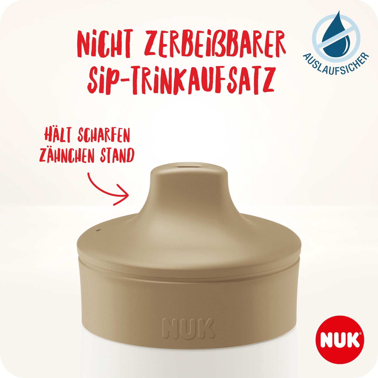 NUK Kiddy Cup Night Trinklernflasche | Schnabeltasse mit Leuchteffekt | 12+ Monate | Auslaufsicher mit harter Trinktülle | Clip und Schutzkappe | BPA-frei | 300 ml | Planeten (blau), 10255678 - Meloni2