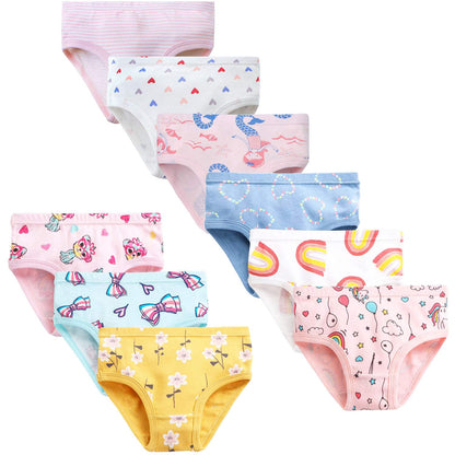 JackLoveBriefs Mädchen Unterhosen Bequeme Slips Baumwolle
