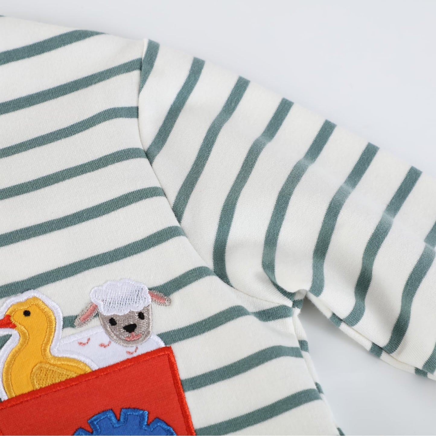 Boys' Pullover Sweatshirt Kids Casual Long Sleeve Tops Animal Aeroplane Winter Warm Striped Tops Age 2-7 Years