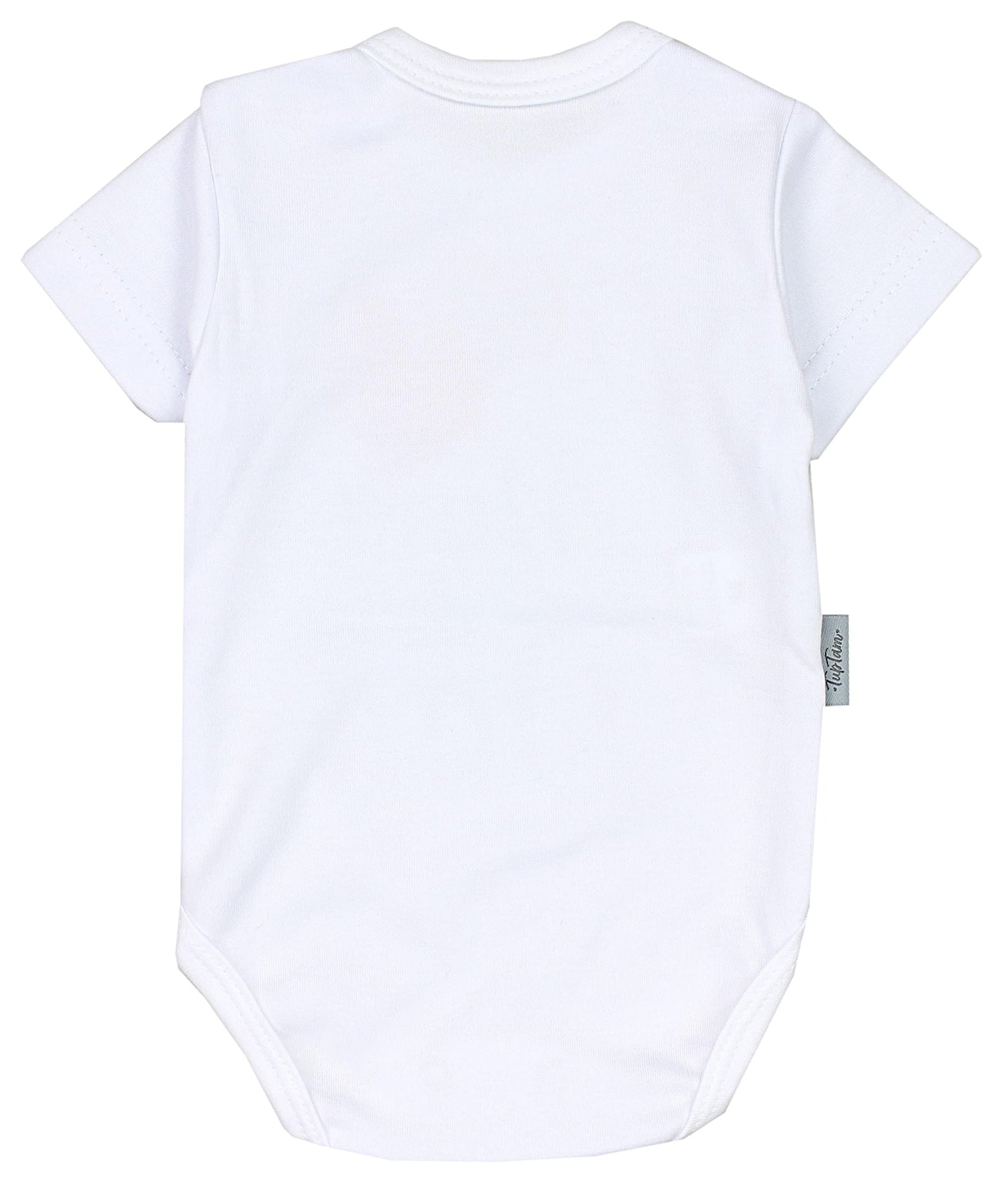TupTam Baby Body Kurzarm im 5er Pack – Bedruckter Body Baby aus Baumwolle für Jungen und Mädchen