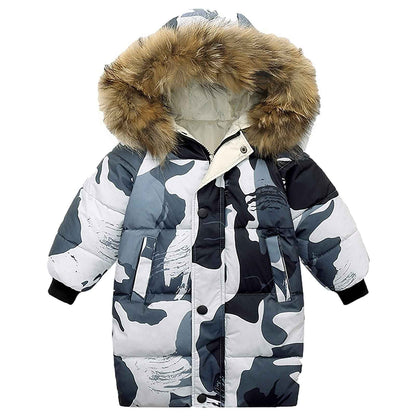 Children's Girls' Jacket with Hood Winter Jacket Winter Coat Children's Jacket for 2-10 Years