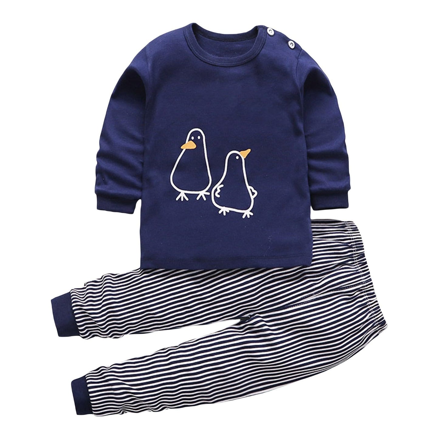 ZTFYKLIN Langärmlige Oberteile und Hosen mit Animal-Print für, und Mädchen, lockerer Loungewear-Anzug für 0 bis 9 Daddys Girls Outfit Mädchen Baby Kleidung Baby Set Junge Newborn