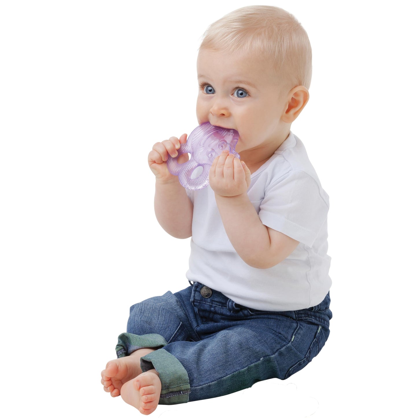 Playgro Beißring-Set Bumpy Gums, wassergefüllt, ab 3 Monaten, 3-teilig, Bumpy Gums, bunt, BPA-frei