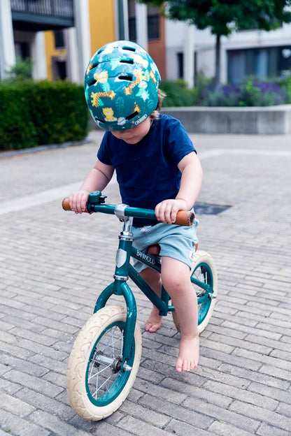 ABUS Skurb Kid Children's Helmet - Robust Bicycle Helmet in Skater Look with Space for a Braid and Various Designs - for Girls and Boys