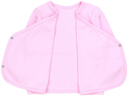 TupTam Baby Mädchen Langarm Wickelshirt Baumwolle 5er Set