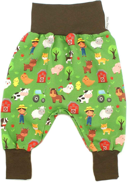 Kleine Könige Baby Boys' Baggy Trousers, Many Patterns, Ökotex 100 Certified, Sizes 50-128