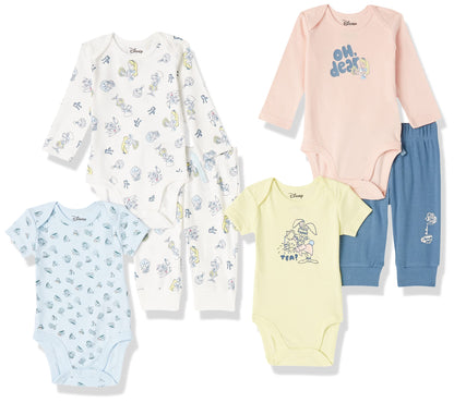 Essentials Disney | Marvel | Star Wars Unisex Baby 6-teiliges Outfit-Set, 6er-Pack