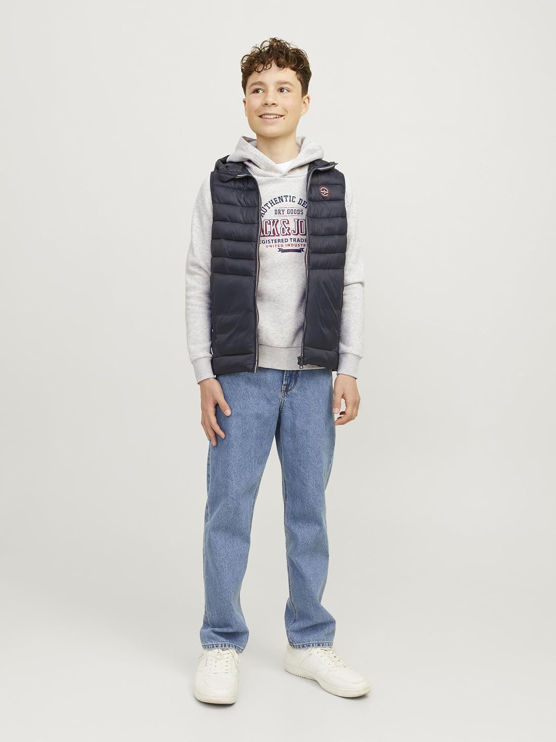 JACK & JONES Boy Kapuzenpullover Logo Kapuzenpullover Junior