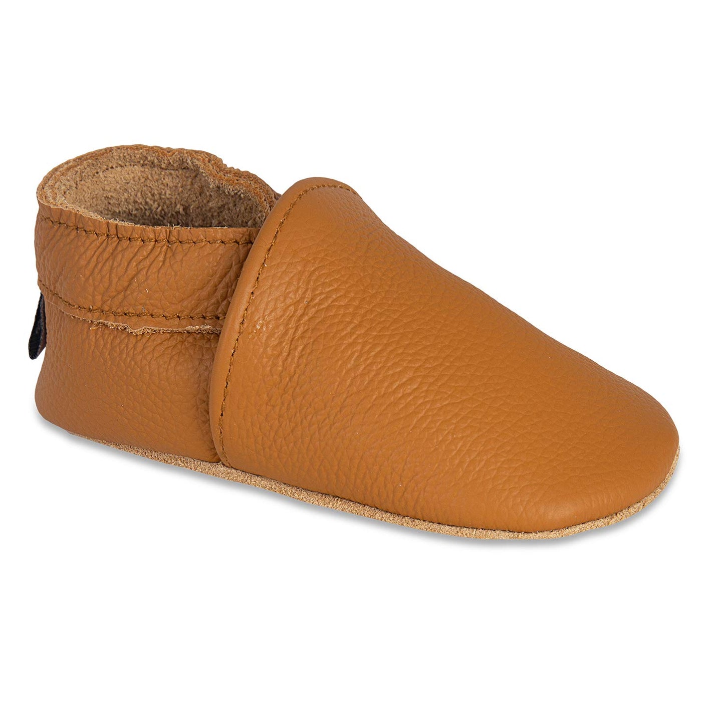 HMIYA Weiche Leder Krabbelschuhe Babyschuhe Lauflernschuhe mit Wildledersohlen für Jungen und Mädchen 0-6 Monate 6-12 Monate 12-18 Monate 18-24 Monate