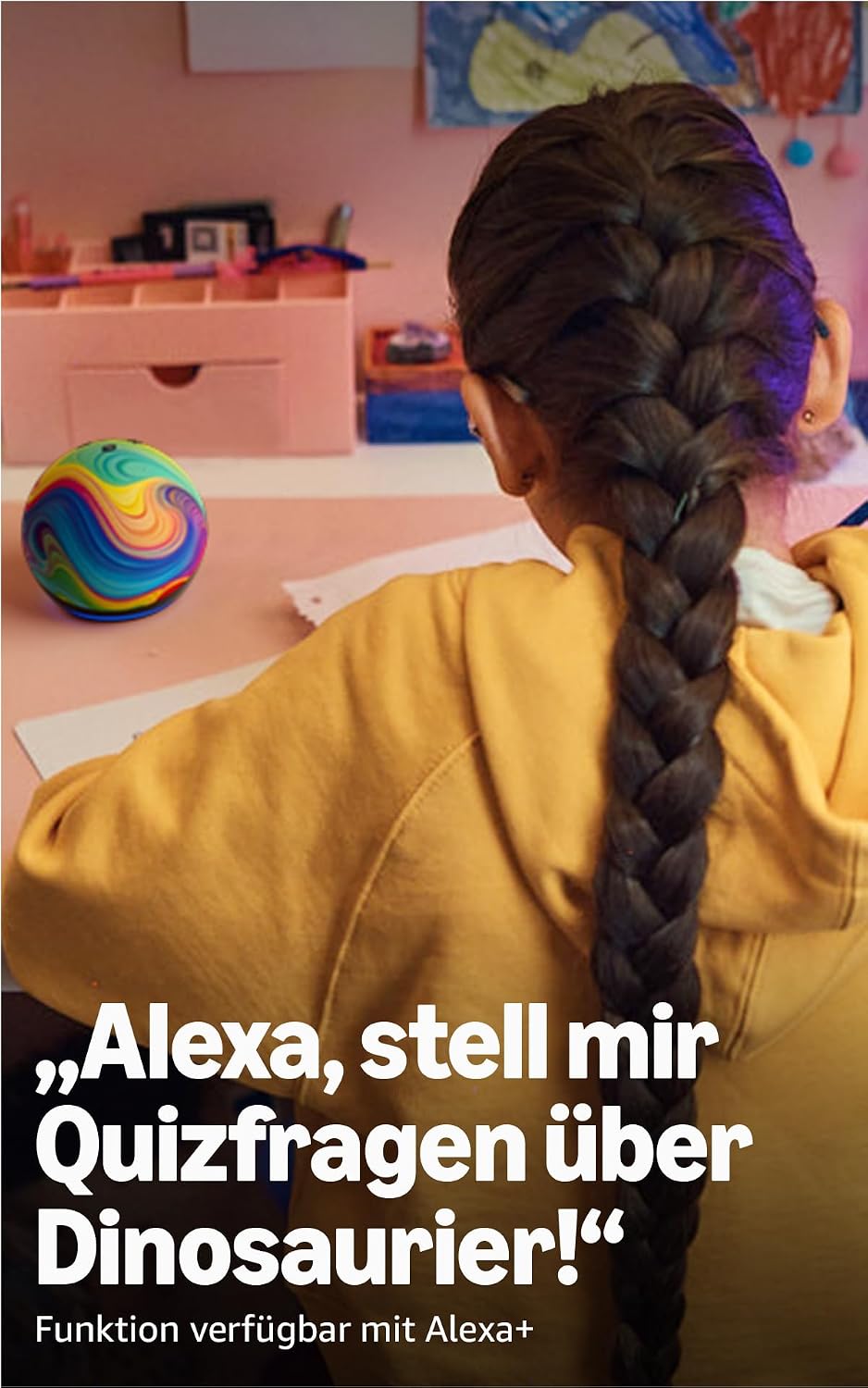 Echo Dot Kids WLAN Bluetooth Lautsprecher Mit Alexa Und Ein Jahr Amazon Kids+