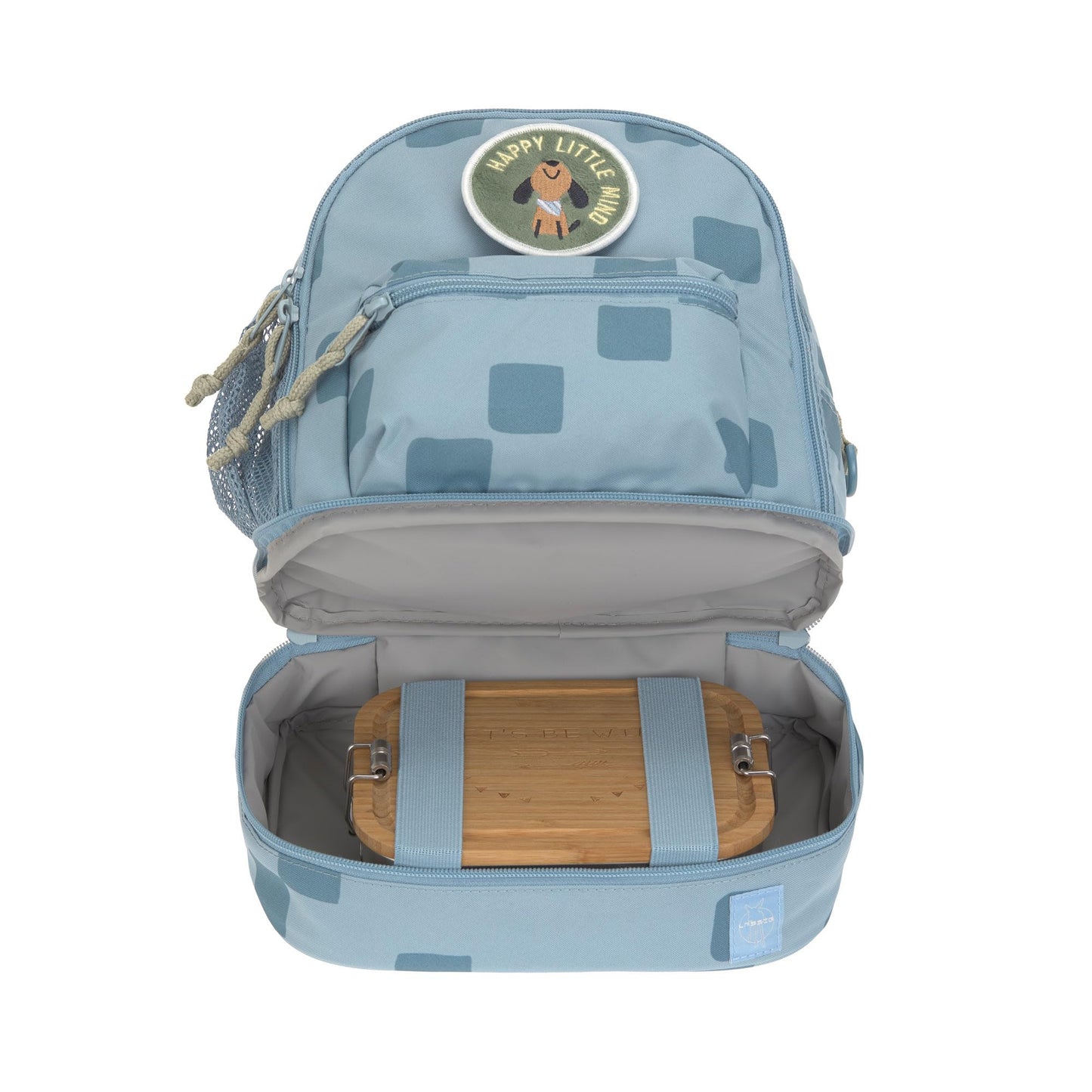 LÄSSIG Children's Backpack Nursery Bag with Chest Strap 6.5 L from 3 Years, Adventure Tractor, Kids Backpack