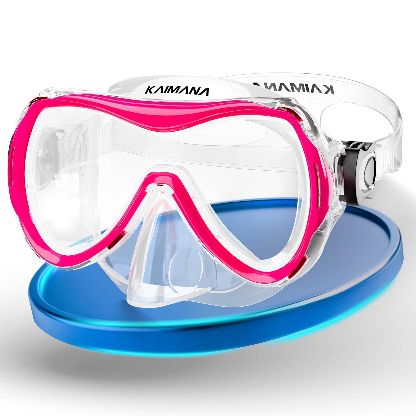 Das Neue KAIMANA® SeaExplorer Schnorchelset Kinder + Tragetasche, Taucherbrille mit Schnorchel, Taucherbrille Kinder, Alternative zur Schnorchelmaske Kinder, Taucherbrille mit Stoffband/Silikonband