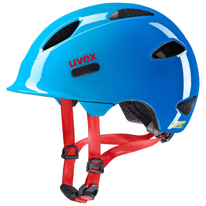 uvex oyo - leichter Fahrradhelm für Kinder - individuelle Größenanpassung - erweiterbar mit LED-Licht