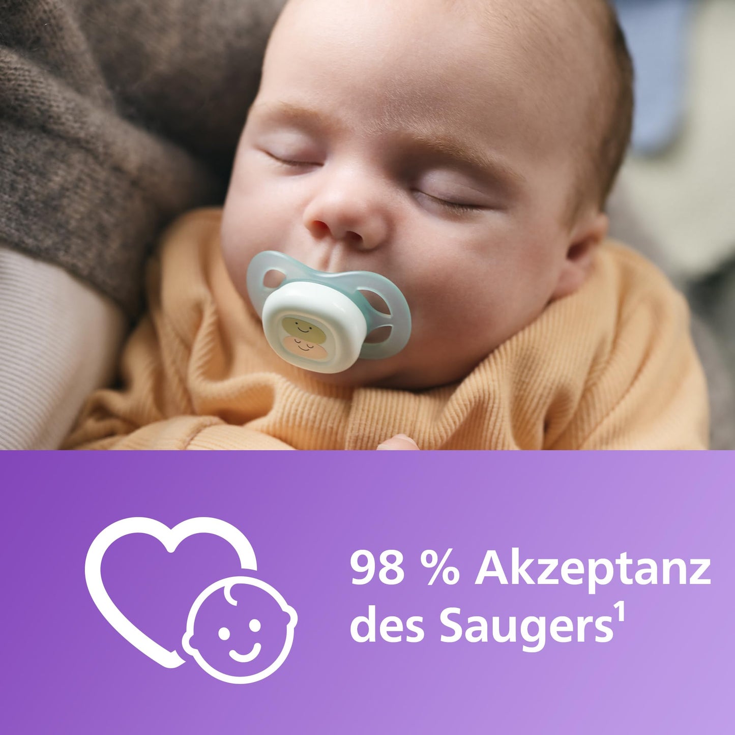 Philips Avent Ultra Air Schnuller, 2er-Pack – BPA-freier Schnuller für Babys von 0 bis 6 Monaten, Boot/Mama-Design (Modell SCF080/01) - Meloni2