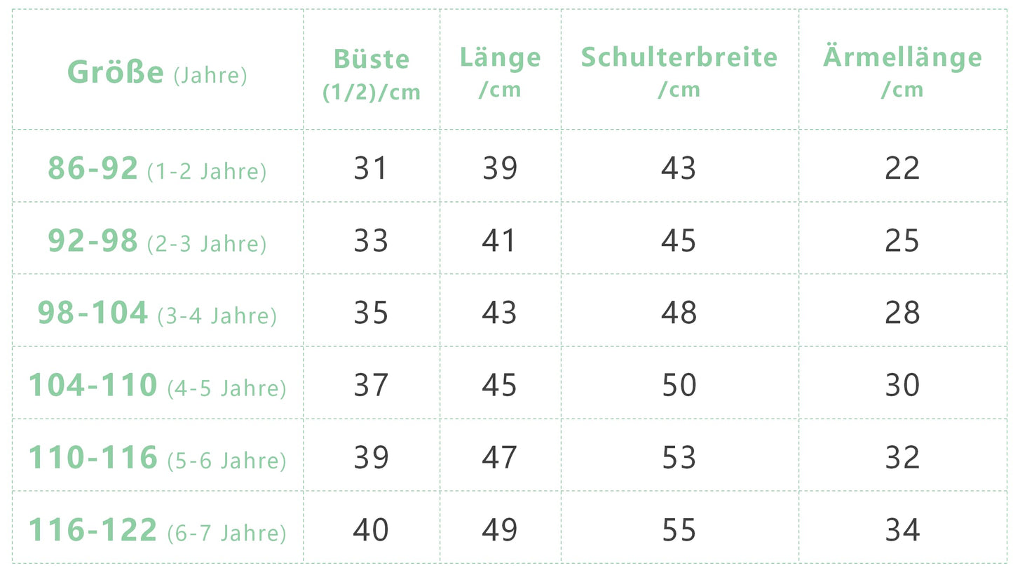 CM-Kid Sweatshirt Mädchen Langarm Pullover Kinder Shirts Baumwolle Warm Tops 1-7 Jahre Gr.92-122