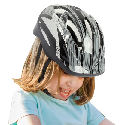 Kinderhelm, Fahrradhelm, Alter 3–13 Jahre, verstellbarer Fahrradhelm für Jungen, Mädchen und Kleinkinder, Kinder-Fahrradhelm und Polster-Set für Jungen und Mädchen, komplettes Sicherheitsset für