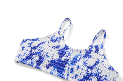 Arshiner Mädchen Bikini-Set Sommer Kinder Badeanzuge Zweiteiliger Mode Tankini Hautfreundlich Atmungsaktiv Bikinis für Mädchen 5-14 Jahre