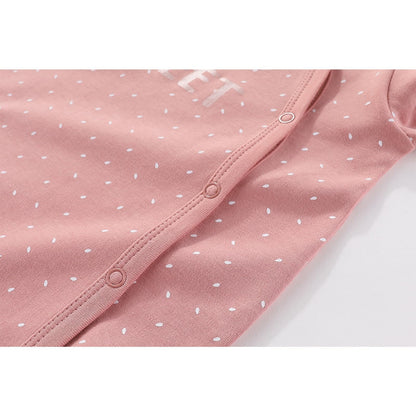 JELYLOVE Baumwolle Langarm Baby Jungen Mädchen Strampler 0-12 Monate Neugeborene Bekleidung 3er-Pack
