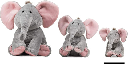 Plüsch Elefant BabySugar - Kuscheltier - Größe (XS) 13 cm | Extra weich - Waschbar bei 30 °C - DIN EN 71 geprüft - Ab Geburt geeignet - Hochwertige Verarbeitung