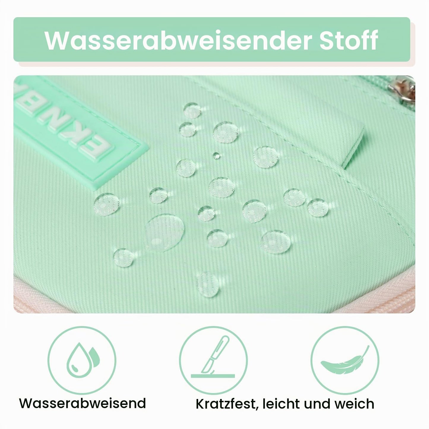Tanou Schulrucksack Mädchen Schulranzen Kinder der 3.-7. Klasse, Rosa | Große Kapazität Schulrucksack Teenager, Leichter Nylon Mädchen Schultasche für Schule Reisen