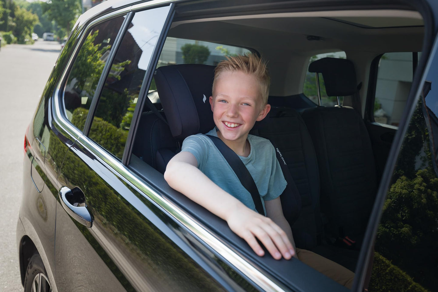 Osann Jazzi Isofix – Der sichere Kindersitz ab 1 Jahr (76–150 cm), mitwachsend mit Isofix & Top-Tether, Schutz & Geborgenheit auf jeder Fahrt - Sunset