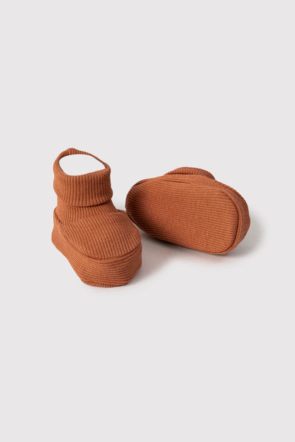 Generisch Baby Krabbel- Hausschuhe - Schuhe Neugeborene - Baumwolle - Diverse Farben - Mädchen - Jungs