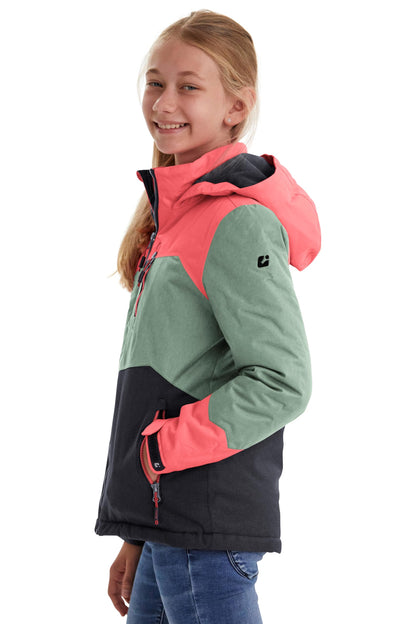 killtec Girls' Lynge Grls Jckt B Functional Jacket with Hood