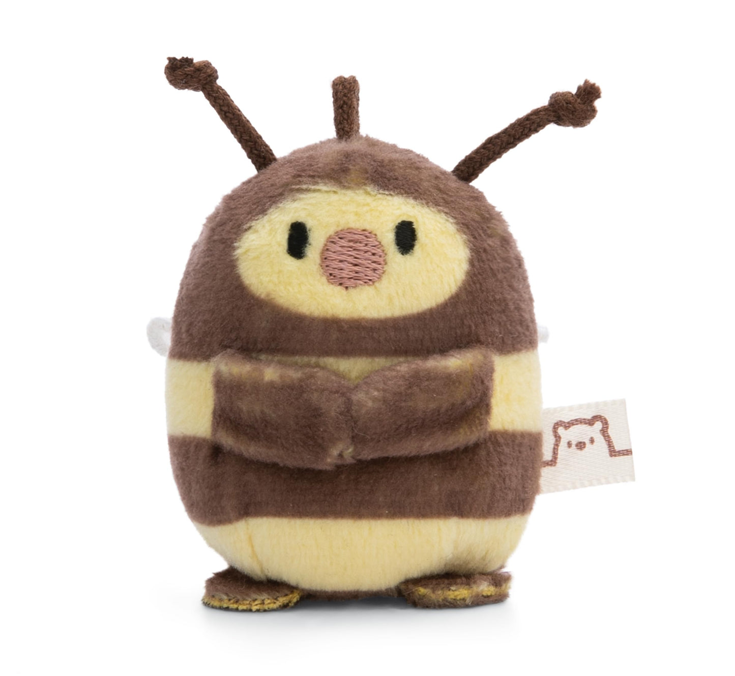 NICI Kuscheltier Fuchs Geeks 5cm rot - Stofftier aus weichem Plüsch, niedliches Plüschtier zum Kuscheln und Spielen, für Kinder & Erwachsene - tolle Geschenkidee