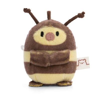 NICI Kuscheltier Fuchs Geeks 5cm rot - Stofftier aus weichem Plüsch, niedliches Plüschtier zum Kuscheln und Spielen, für Kinder & Erwachsene - tolle Geschenkidee