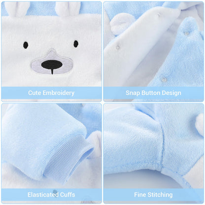 Baby Overalls Winter Schneeanzug Baby Flanell Wärmer Winter Overalls Overall für Jungen Mädchen